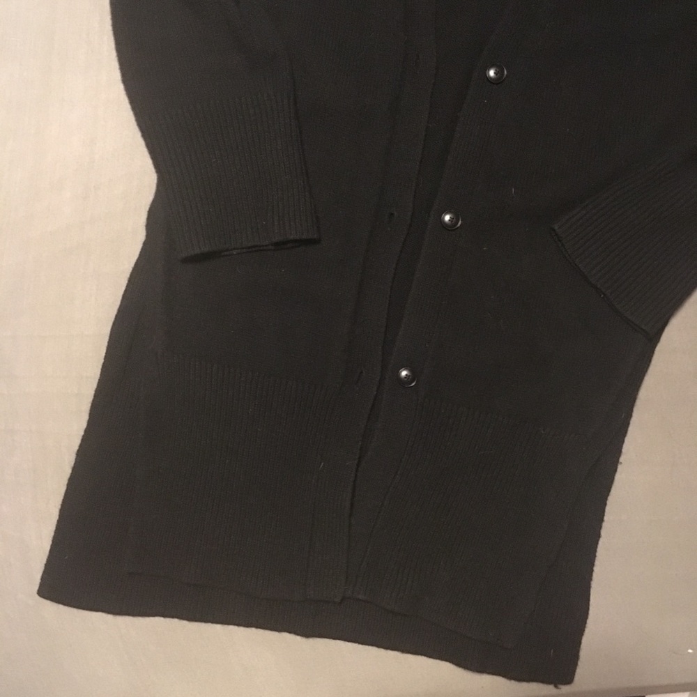 Everlane wool cashmere oversized long cardigan - Picture 3 of 5